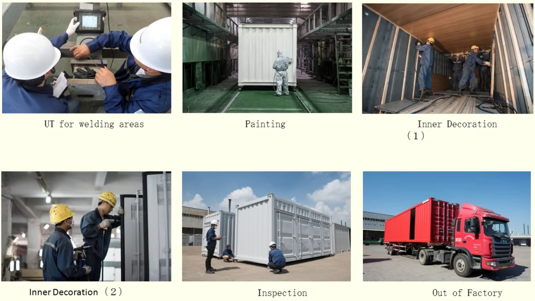 Factory Supply Customized Prefabricated 20FT Mobile Container Office /20FT Custom-Made Container Office