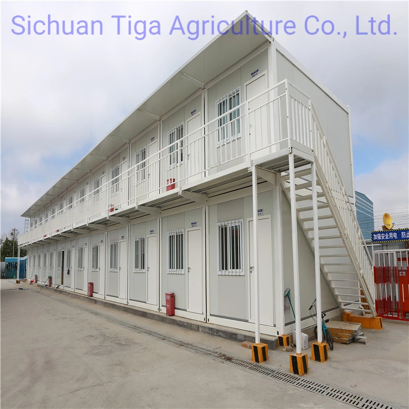 20FT Prefabricated Luxury Prefab Modern Modular Labor Camp Detachable Container Office for Sale